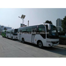 6.6m Double Door Passenger Bus with 26 Seats for Mongolia